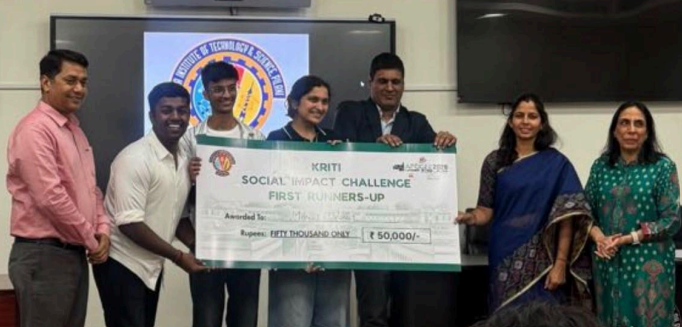 Kriti Social Impact Hackathon (2nd)