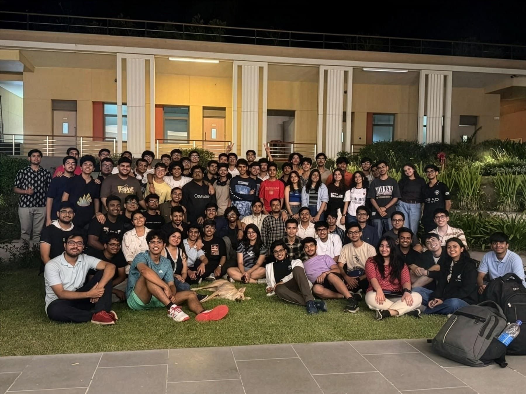 AIMS DTU members together on campus